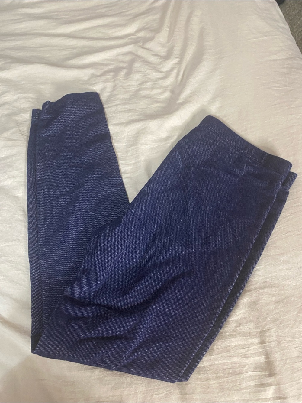 wonder nation Navy Ponte Leggings for Kids-159